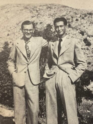 Vicente Tena y Pedro Chorro. Años 30. Archivo Familia Tena