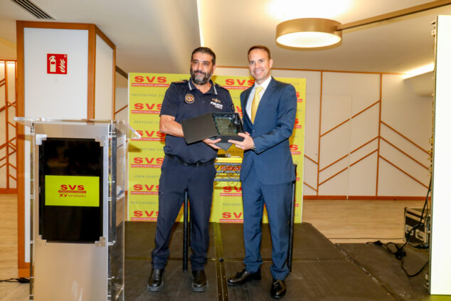 Imagen: Reconocimiento de Benitatxell en el XV Aniversario de SVS