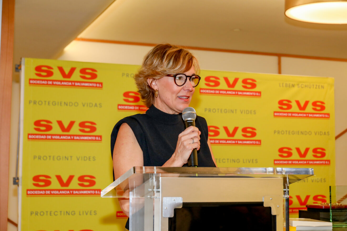 Rosa Cardona, alcaldesa de Xàbia en el XV Aniversario de SVS