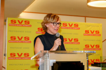 Rosa Cardona, alcaldesa de Xàbia en el XV Aniversario de SVS