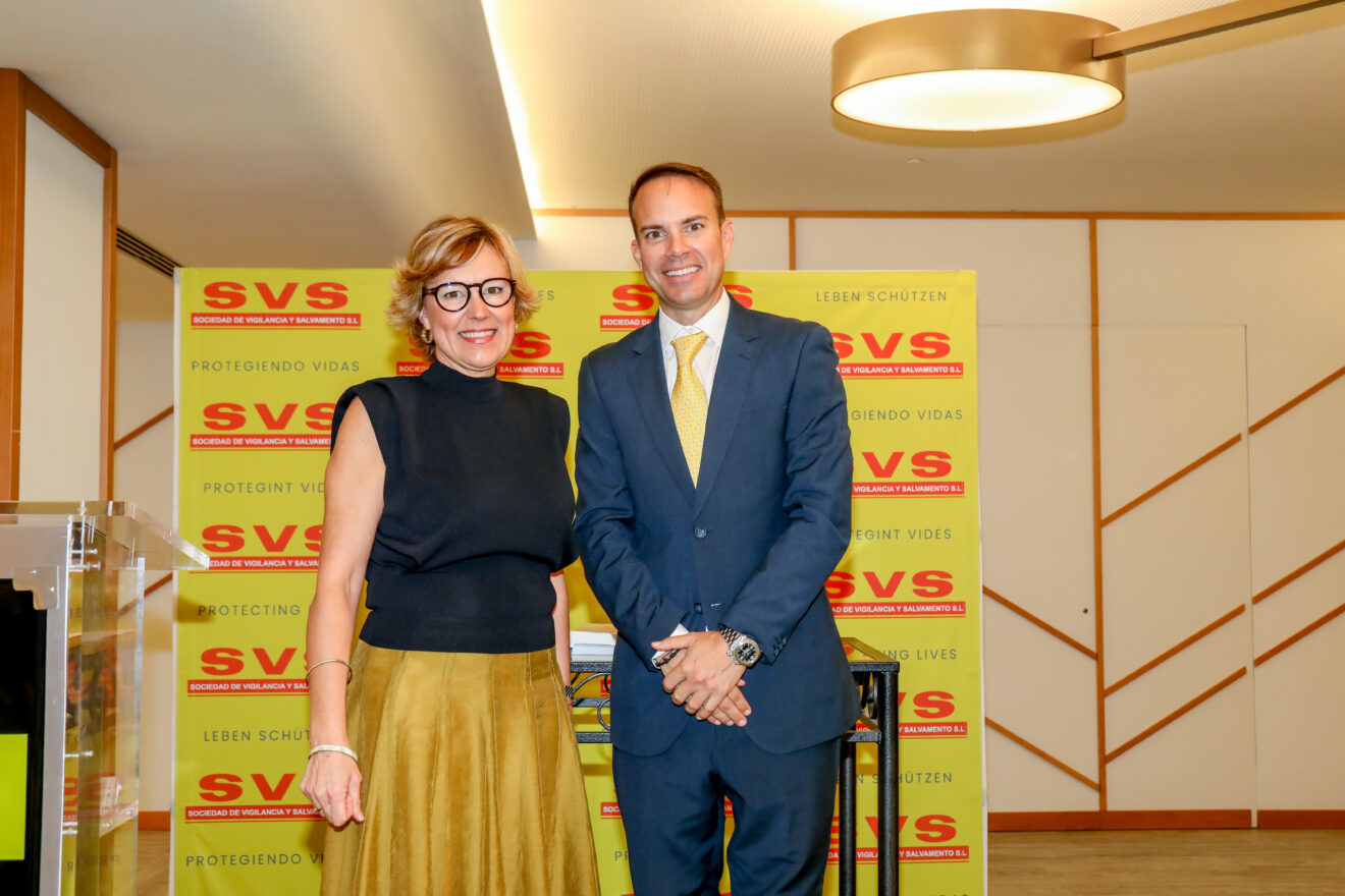 Rosa Cardona y Eusebio Miñana en el XV Aniversario de SVS