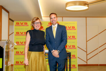 Rosa Cardona y Eusebio Miñana en el XV Aniversario de SVS