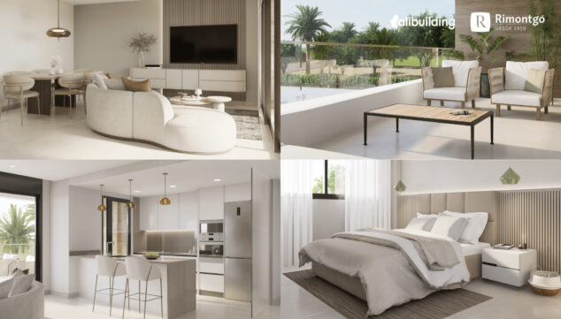 Imagen: Acabados de estilo mediterráneo y cocinas totalmente equipadas