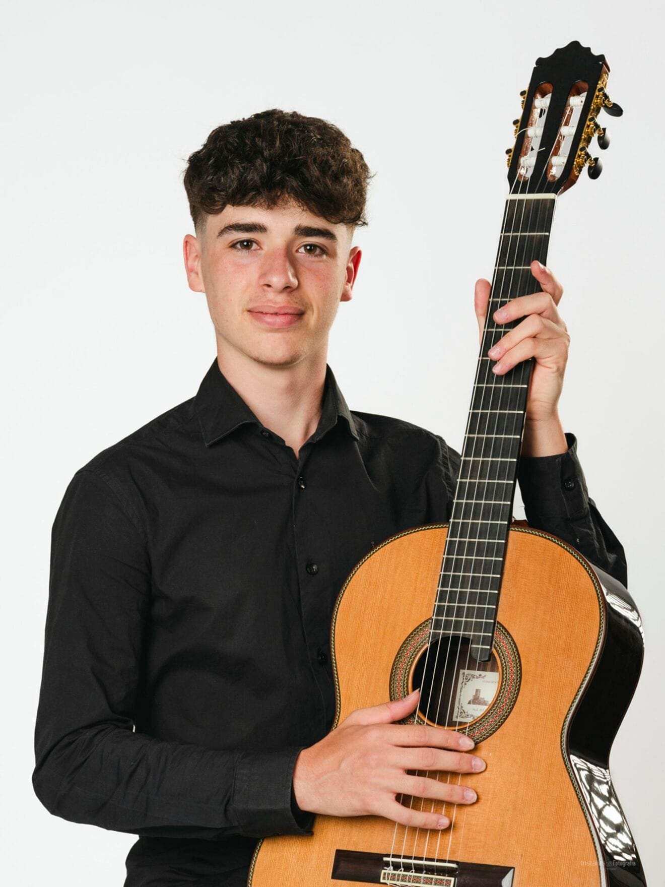 Álvaro Gimeno, alumno del Conservatorio de Xàbia