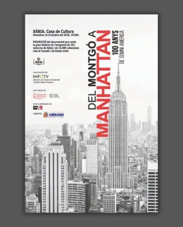 Cartel del documental del Montgó a Manhattan