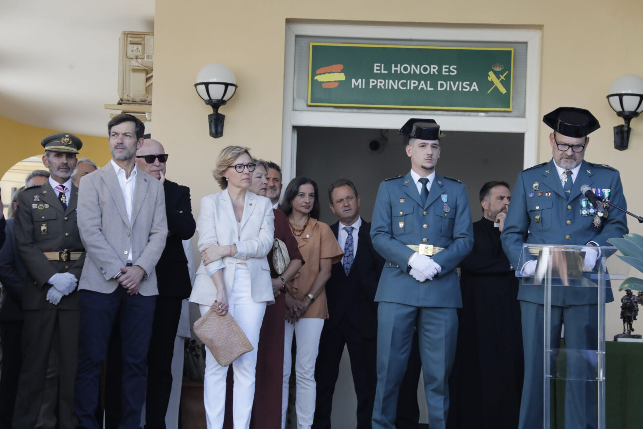 Celebración de la patrona de la Guardia Civil en el patio del cuartel de Xàbia (13)