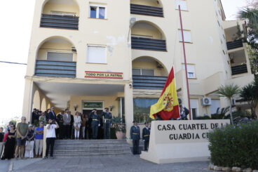 Celebración de la patrona de la Guardia Civil en el patio del cuartel de Xàbia (15)