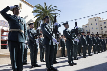 Celebración de la patrona de la Guardia Civil en el patio del cuartel de Xàbia (17)