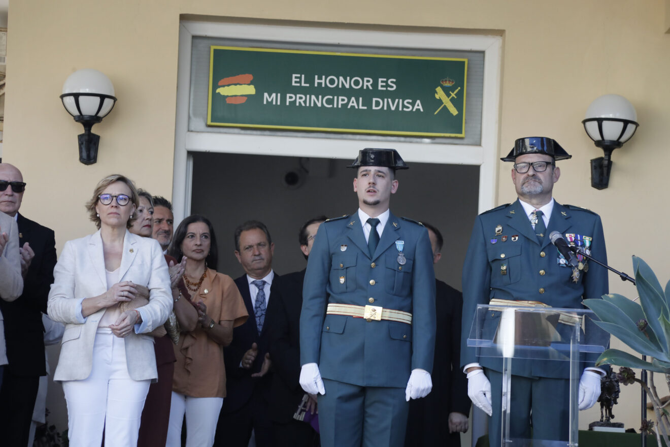 Celebración de la patrona de la Guardia Civil en el patio del cuartel de Xàbia (18)