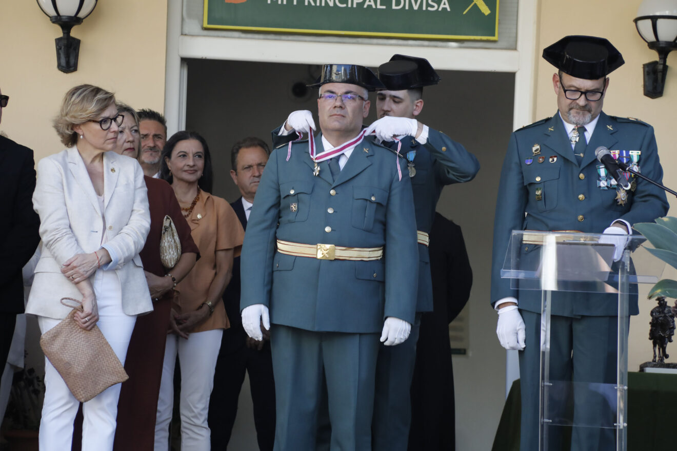 Celebración de la patrona de la Guardia Civil en el patio del cuartel de Xàbia (19)