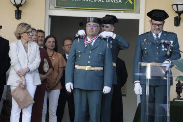 Celebración de la patrona de la Guardia Civil en el patio del cuartel de Xàbia (19)