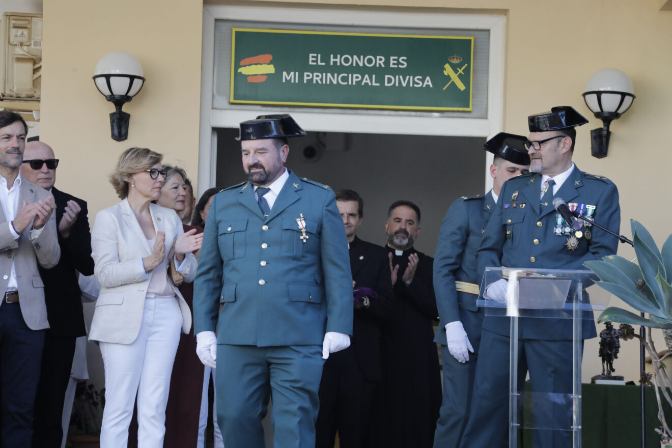 Celebración de la patrona de la Guardia Civil en el patio del cuartel de Xàbia (20)