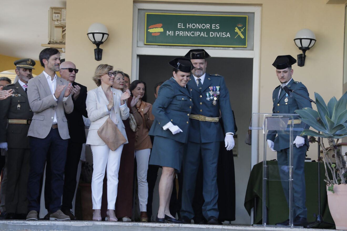 Celebración de la patrona de la Guardia Civil en el patio del cuartel de Xàbia (21)