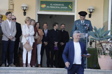 Celebración de la patrona de la Guardia Civil en el patio del cuartel de Xàbia (22)