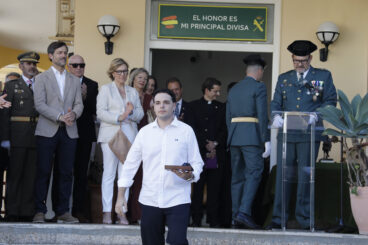 Celebración de la patrona de la Guardia Civil en el patio del cuartel de Xàbia (23)