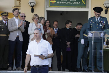 Celebración de la patrona de la Guardia Civil en el patio del cuartel de Xàbia (24)