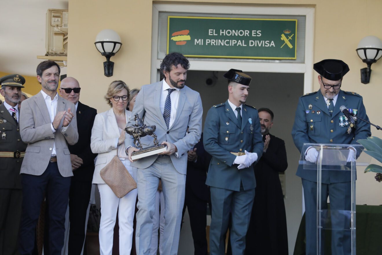 Celebración de la patrona de la Guardia Civil en el patio del cuartel de Xàbia (25)
