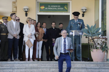 Celebración de la patrona de la Guardia Civil en el patio del cuartel de Xàbia (26)