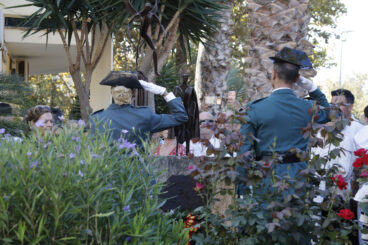 Celebración de la patrona de la Guardia Civil en el patio del cuartel de Xàbia (37)