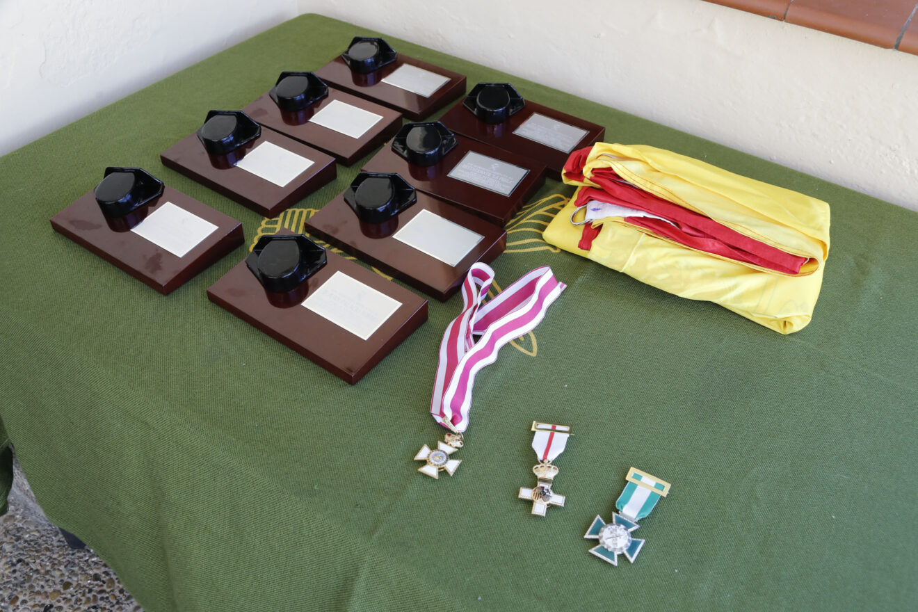 Celebración de la patrona de la Guardia Civil en el patio del cuartel de Xàbia (4)