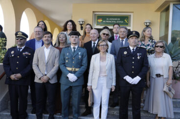 Celebración de la patrona de la Guardia Civil en el patio del cuartel de Xàbia (44)
