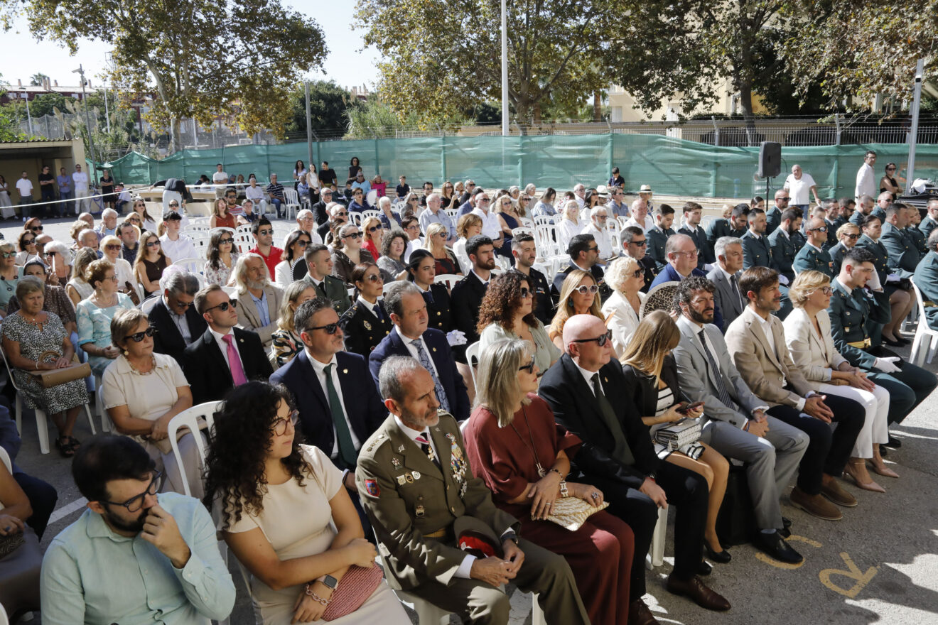 Celebración de la patrona de la Guardia Civil en el patio del cuartel de Xàbia (59)