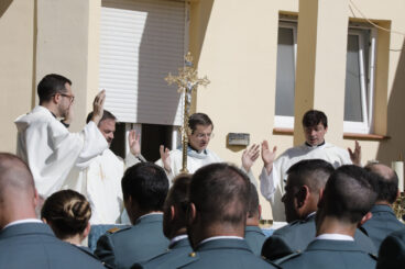 Celebración de la patrona de la Guardia Civil en el patio del cuartel de Xàbia (6)