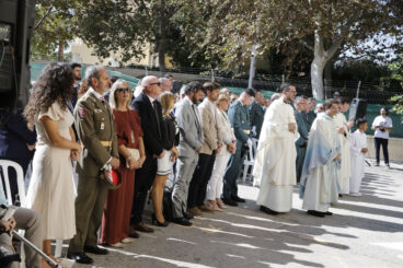 Celebración de la patrona de la Guardia Civil en el patio del cuartel de Xàbia (9)