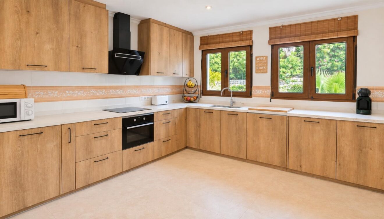 Cocina de gran tamaño