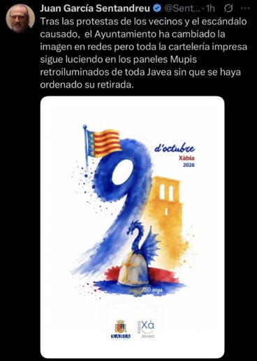 Comentario de Juan García Sentandreu en redes sociales sociales (1)