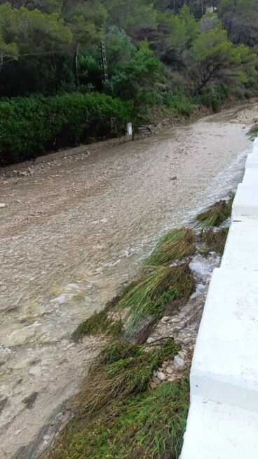 Consecuencias en Xàbia por el Temporal Adam (2)