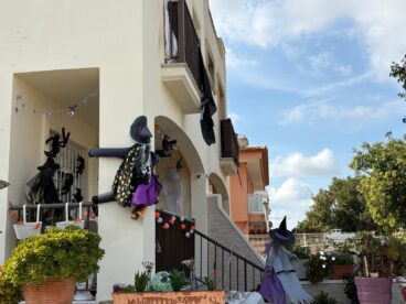 Decoración Halloween en una vivienda de Xàbia (1)