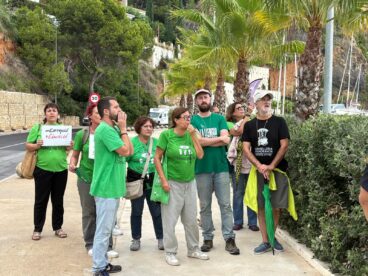 Docentes de Xàbia en protesta al President de la Generalitat (1)
