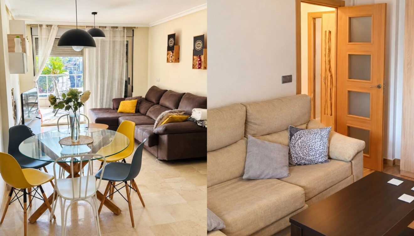 Dos apartamentos cerca del mar