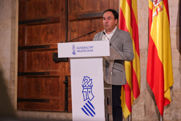 Imagen: El president de la Generalitat anuncia ayudas para los municipios afectados por la DANA Adam