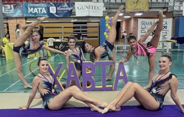 Gimnastas del Club Xàbia