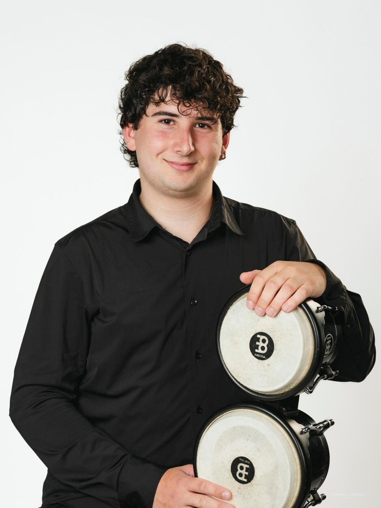 Joan Salort, alumno de percusión del Conservatorio de Xàbia