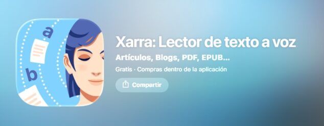 Imagen: Logo de la App Xarra de Dani Devesa