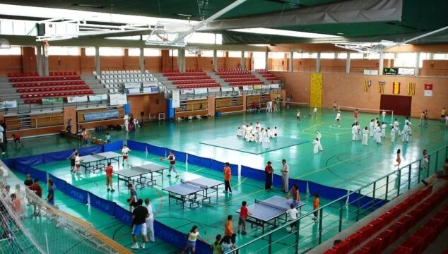Imagen: Pabellón de deportes de Xàbia