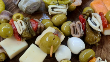 Platos de cocina de mercado en El Convent