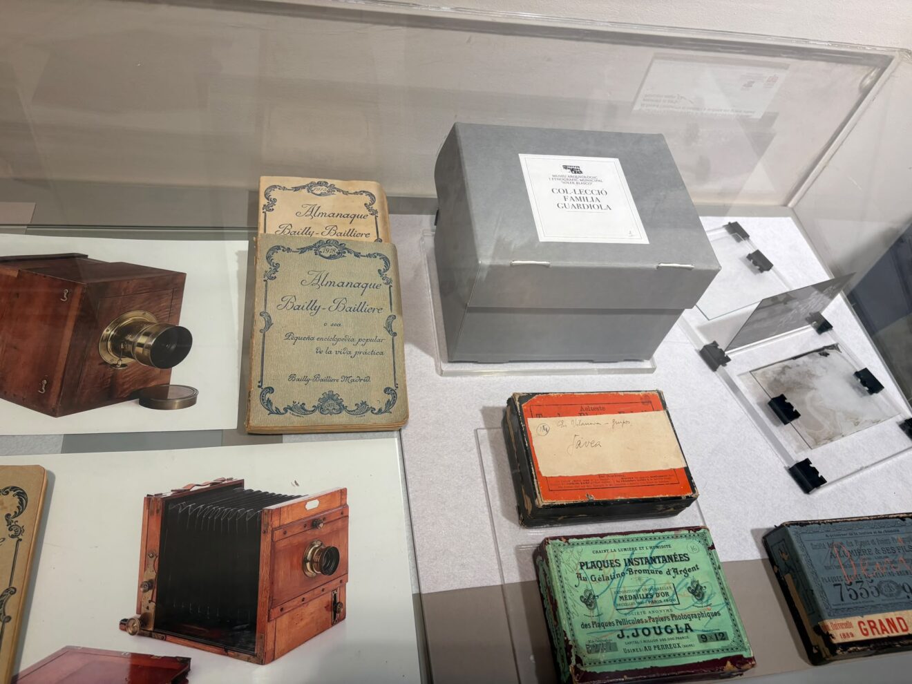 Material cedido por la familia Guardiola para la exposición