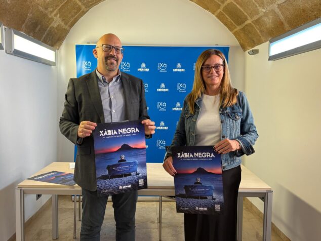 Imagen: Presentación de la novena edición de Xàbia Negra 2026