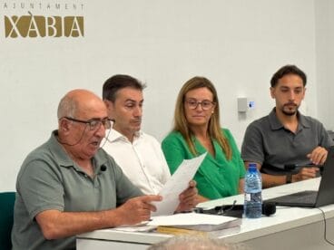 Bartolomé Bas, Juanjo Más, Mavi Pérez y Toni Molina