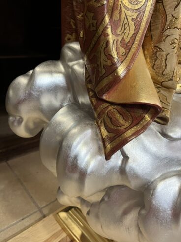 Restauración de la imagen del Sagrado Corazón de Jesús  (16)