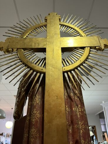 Restauración de la imagen del Sagrado Corazón de Jesús  (8)