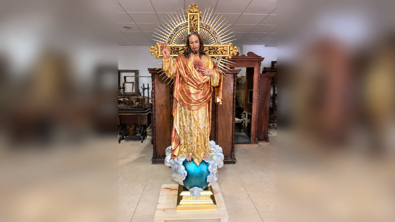 Sagrado Corazón de Jesús restaurada