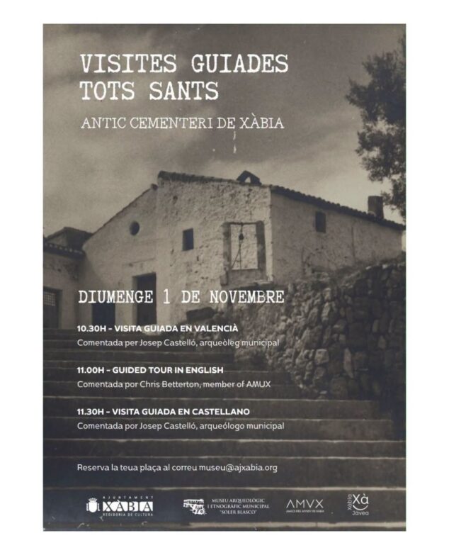 Imagen: Visitas guiadas al cementerio de San Juan de Xàbia