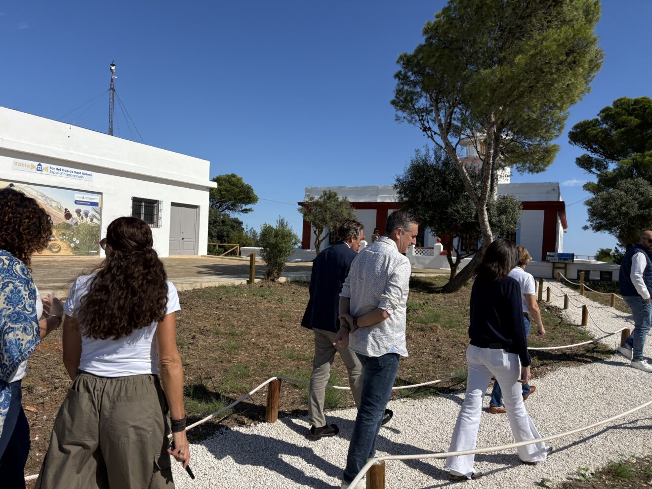 Recorrido por el nuevo entorno del Faro del Cabo San Antonio de Xàbia