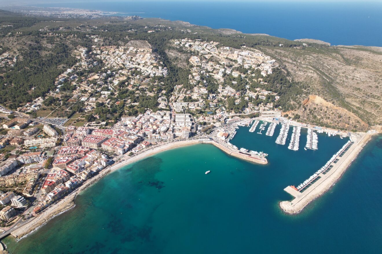Xàbia desde los aires