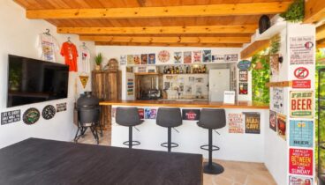 Zona bar en el exterior